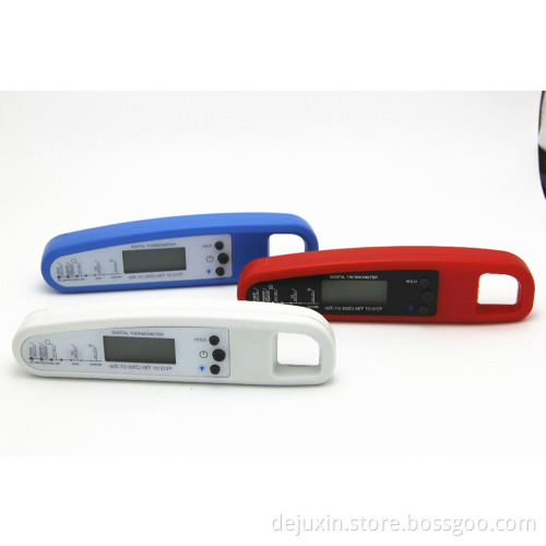 2016 New Digital Ultra Fast Milk Meat BBQ Grill Thermometer With Magnet Food Temperature chart